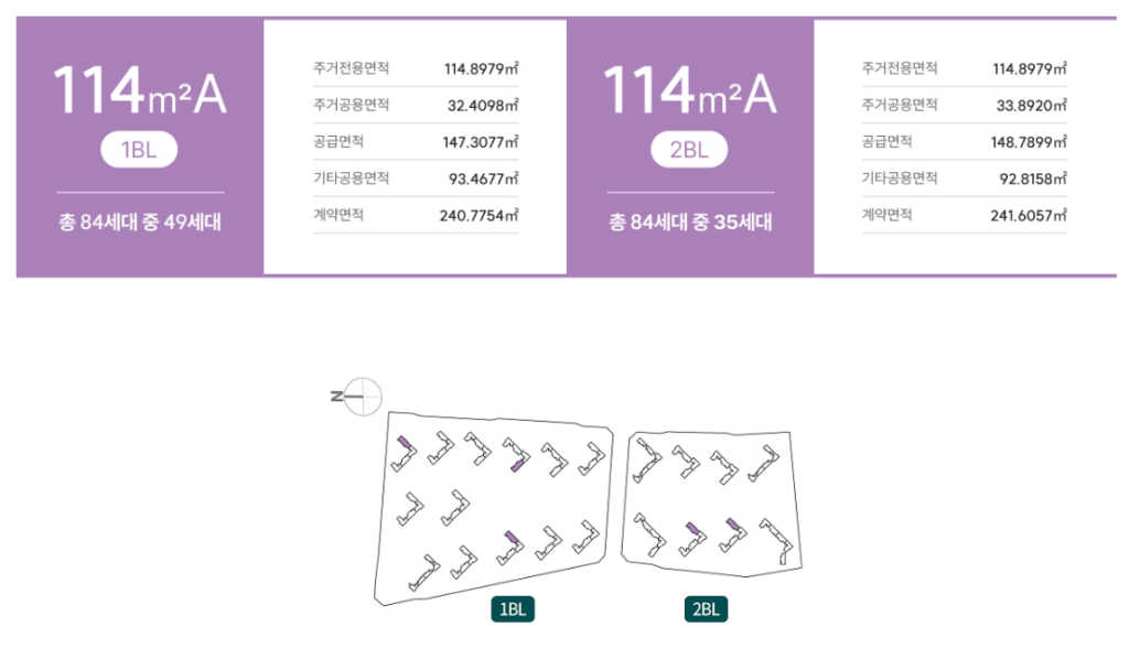 사직 센텀 푸르지오 자이세대안내17